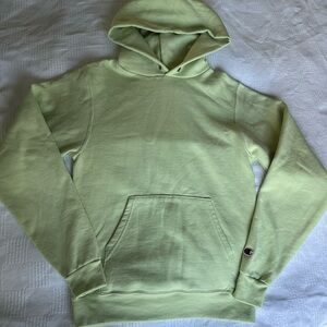 Champion Men's Light Green Hoodie